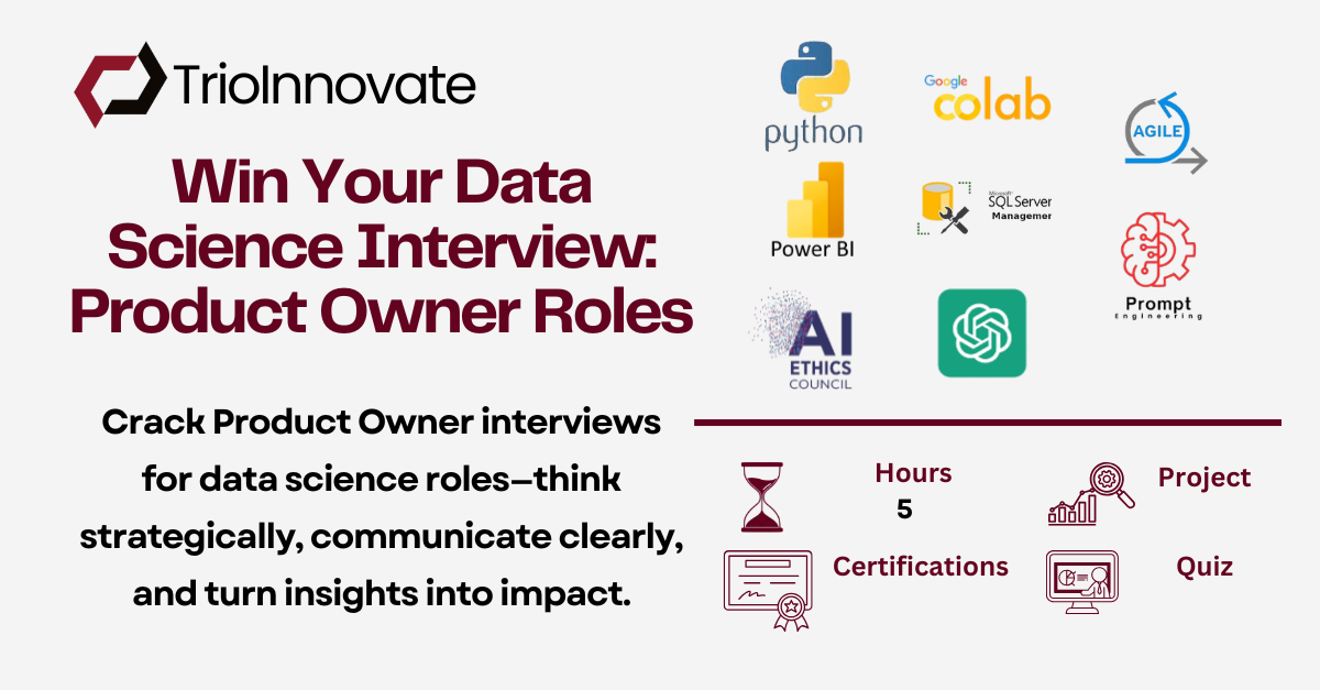 Win Your Data Science Interview: Product Owner Roles